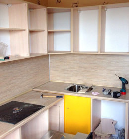 Сборка кухонного шкафа