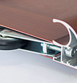 Сборка двери купе