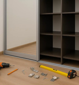 Сборка шкафа купе