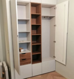 Сборка встроенного шкафа купе