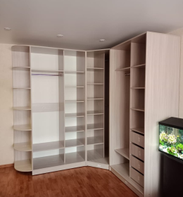 Сборка верхнего углового шкафа кухни